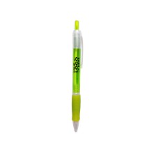 Translucent Clickable Pen with Grip